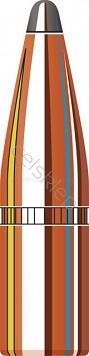 Pociski Hornady 30 (.308) SP 165grs 3040 - 100 szt.