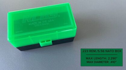 Pudełko RCBS Impact Resistant 223/5.56 Ammo Boxes - 86910
